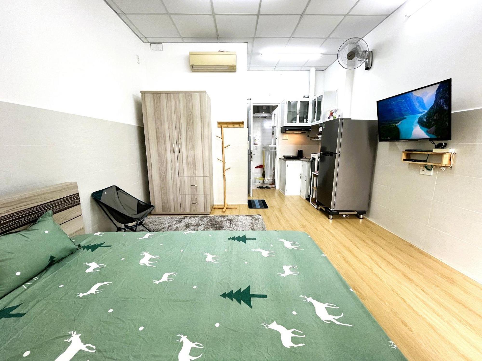 Ho Day Du Tien Nghi Min's - Free Wifi Apartment Ho Chi Minh City