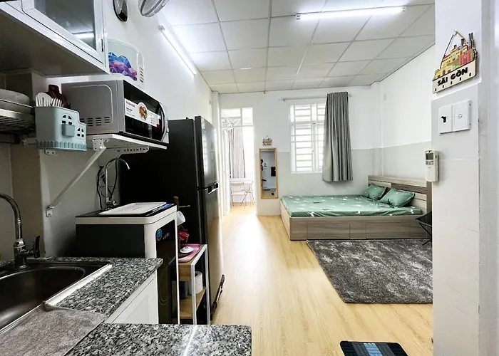 Can Ho Day Du Tien Nghi Min\'S Studio - Free Wifi